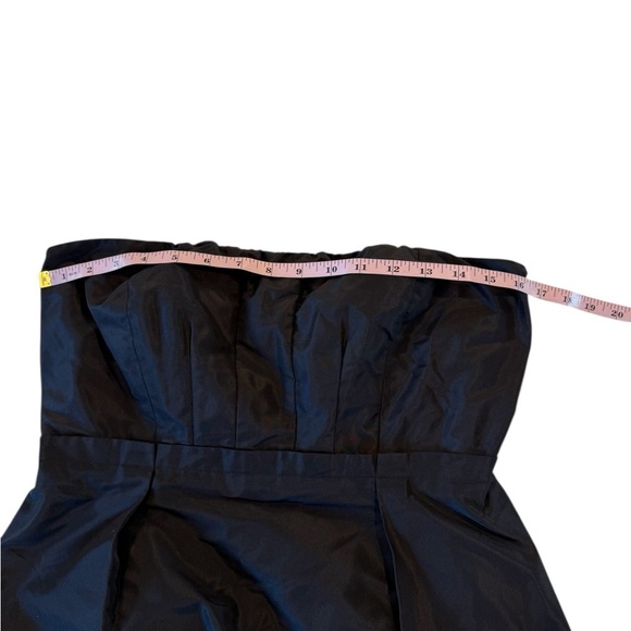 J. Crew Silk Black Taffeta Bra Strapless LBD Style 17409 NEW Party Minimalist - Picture 13 of 16
